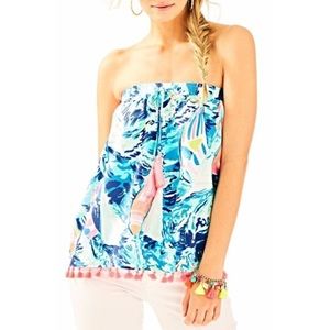 Lilly Pulitzer Palma Tube Top